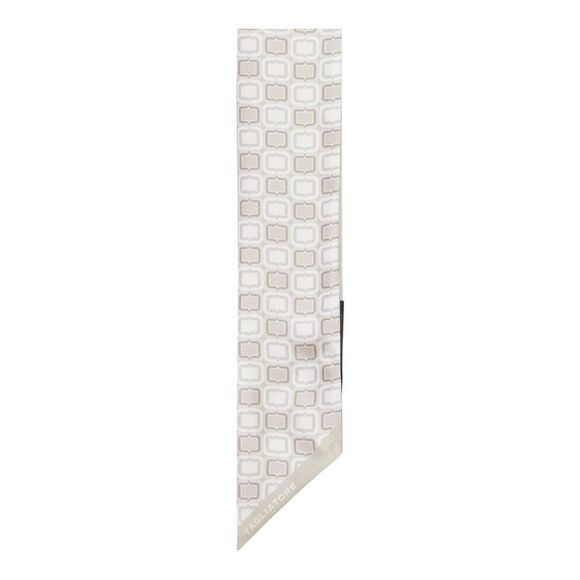 Tagliatore Men Scarf With Geometric Print